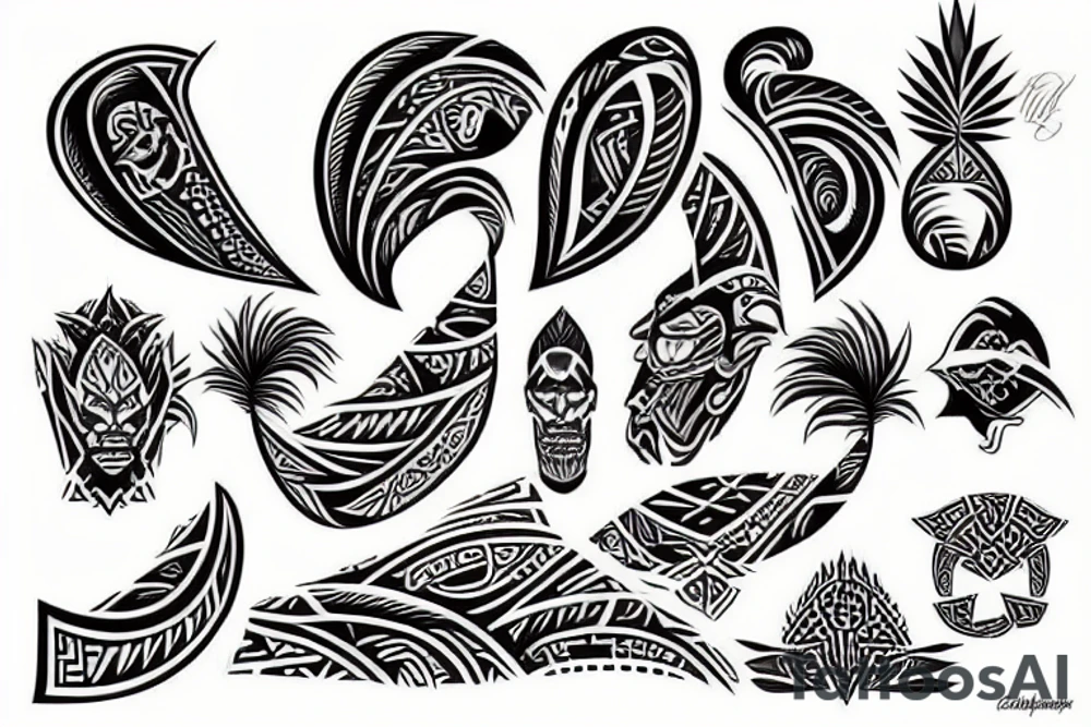 polynesian tattoo idea
