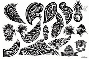polynesian tattoo idea