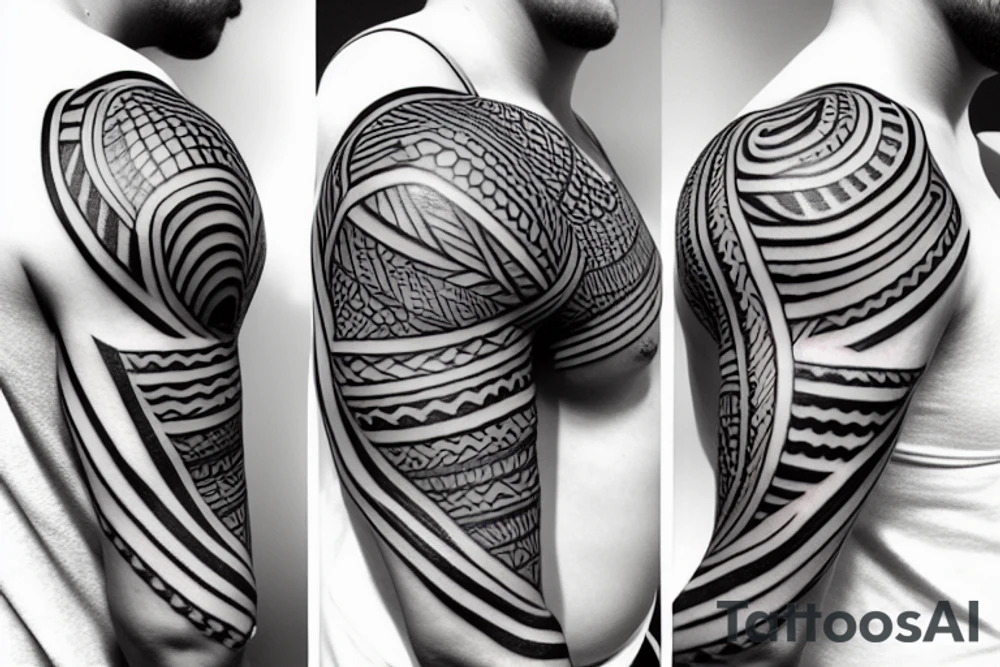 polynesia shoulder tattoo tattoo idea
