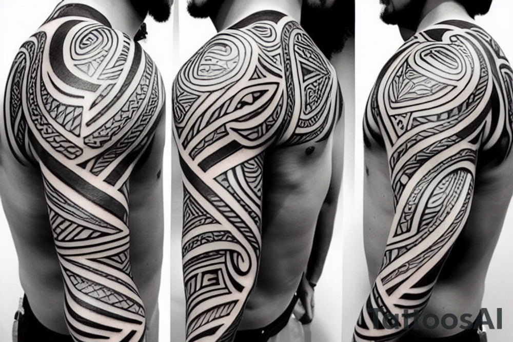 polynesia shoulder tattoo tattoo idea