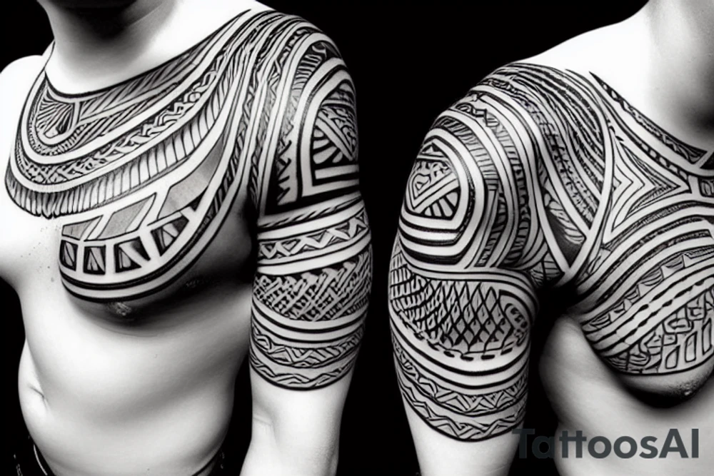 polynesia shoulder tattoo tattoo idea