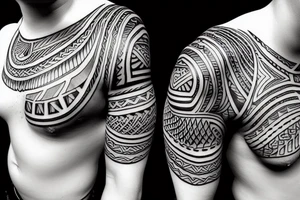 polynesia shoulder tattoo tattoo idea