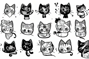 Kitty tattoo idea