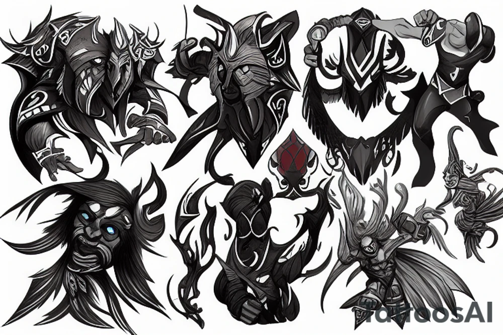Dota 2 tattoo idea