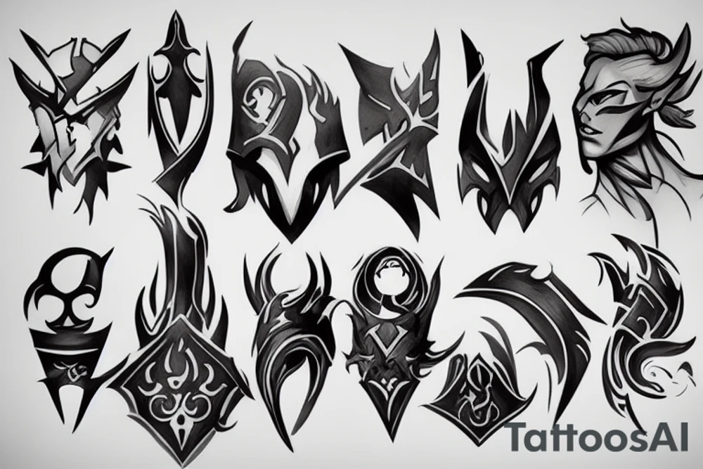 Dota 2 tattoo idea