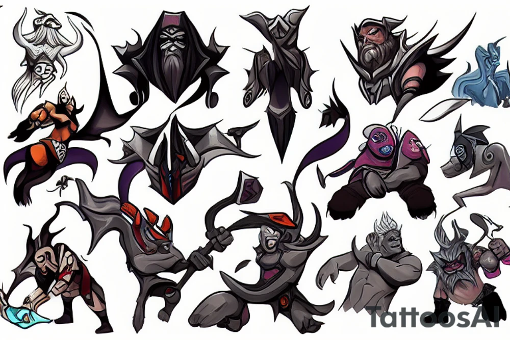 Dota 2 tattoo idea