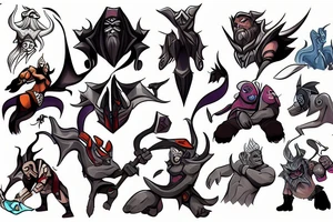 Dota 2 tattoo idea