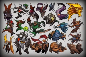 Dota 2 tattoo idea