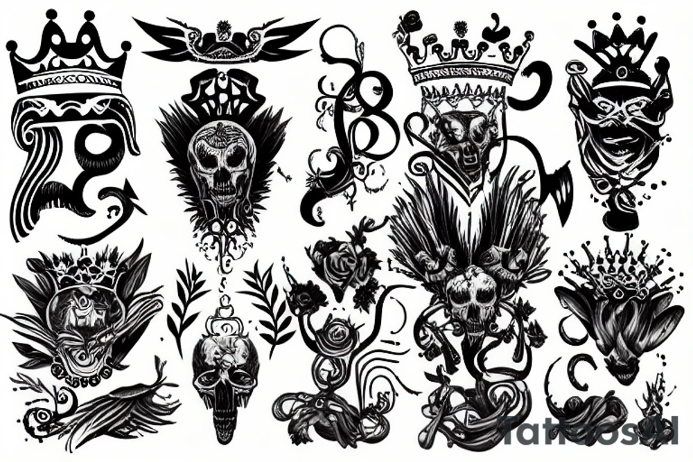 King, agrees tattoo idea