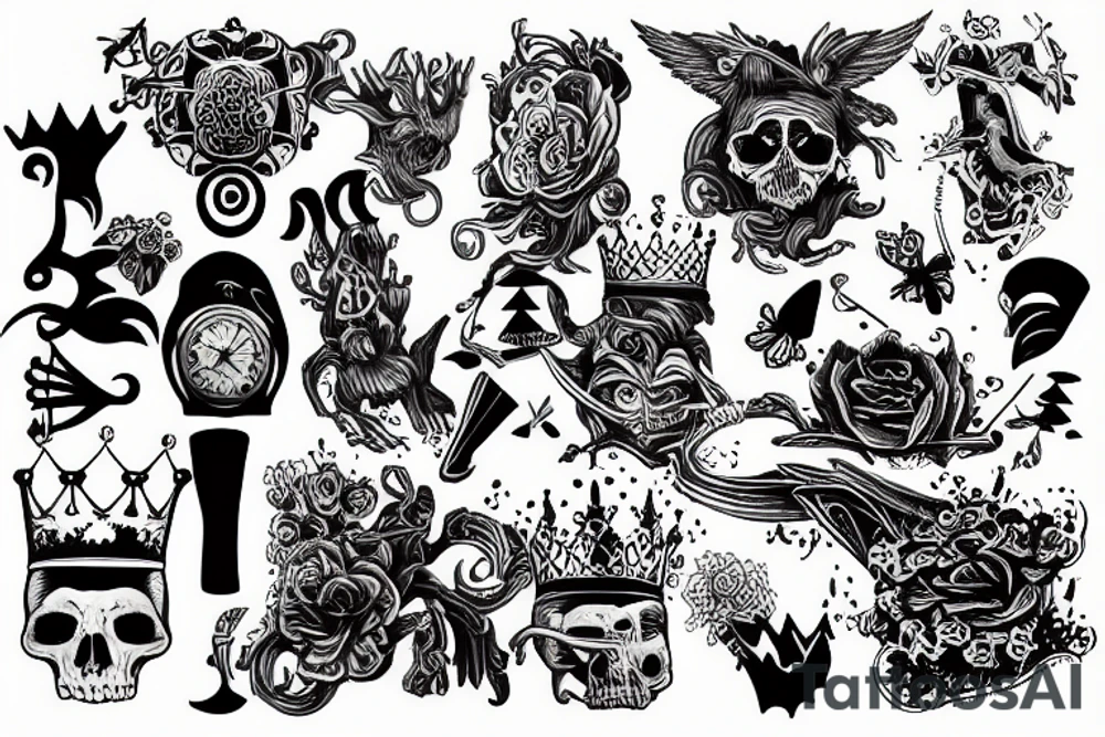 King, agrees tattoo idea