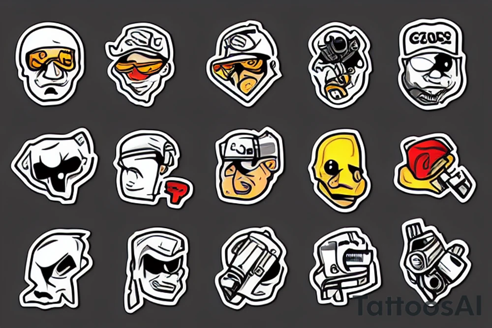 CS GO tattoo idea