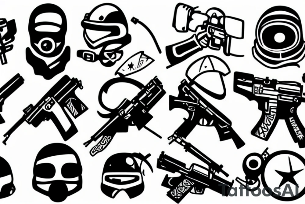 CS GO tattoo idea