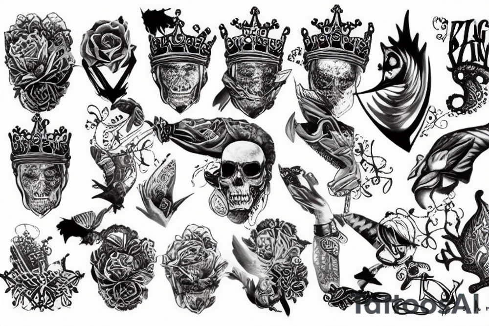 King, agrees tattoo idea