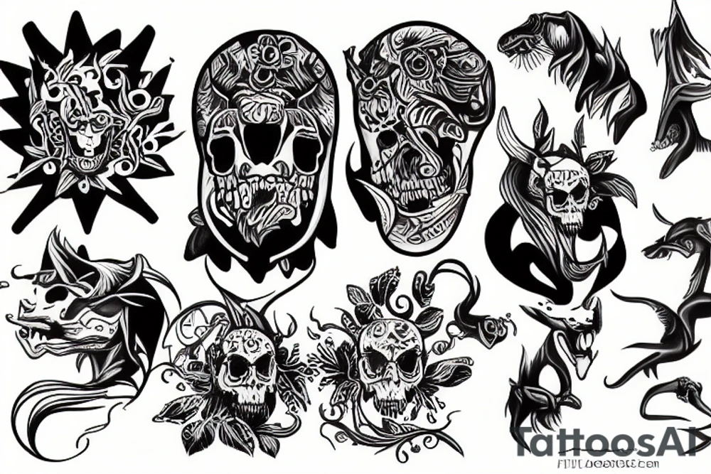 fiend leon tattoo idea