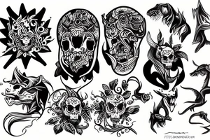 fiend leon tattoo idea