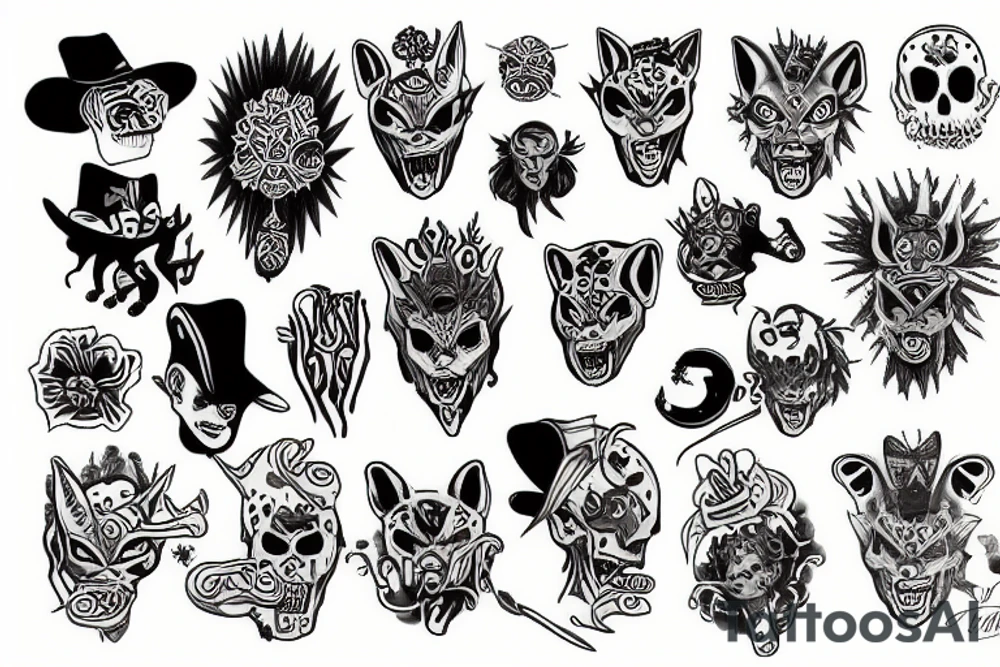 fiend leon tattoo idea