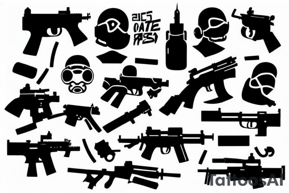 CS GO tattoo idea