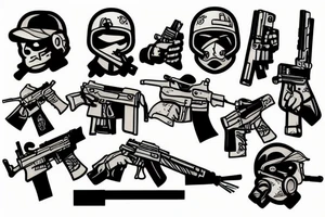 CS GO tattoo idea