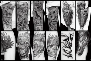 King, Agressive tattoo idea