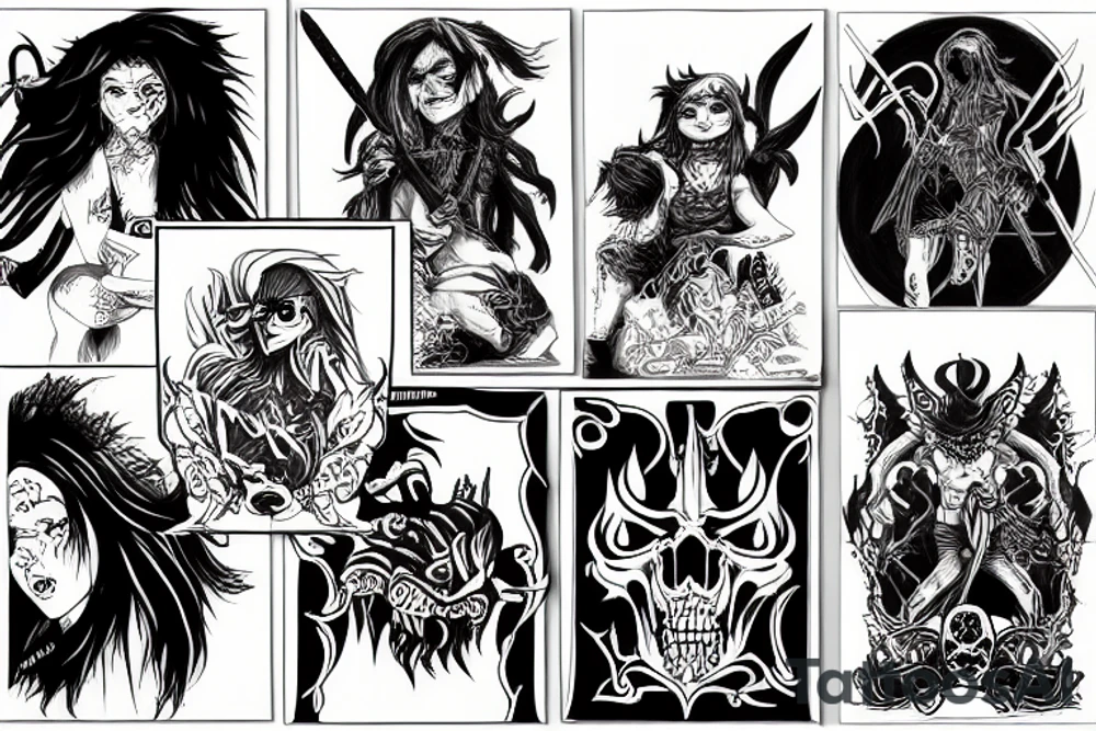 Demon Slayer tattoo idea