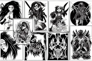 Demon Slayer tattoo idea