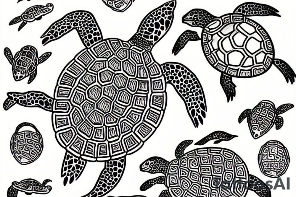 Turtle. tattoo idea