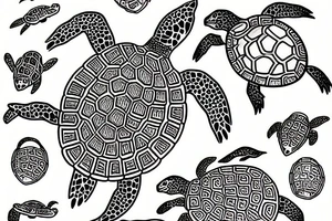 Turtle. tattoo idea