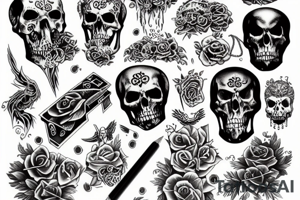 death is inevitable tattoo idea