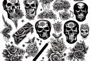 death is inevitable tattoo idea