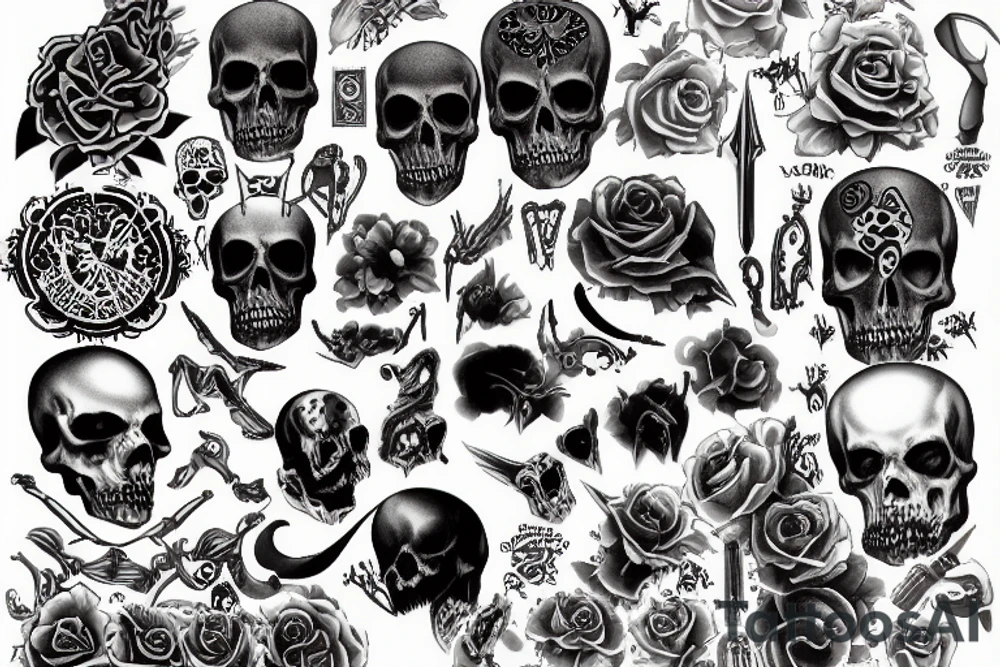 death is inevitable tattoo idea