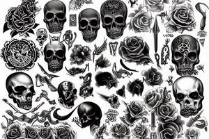 death is inevitable tattoo idea