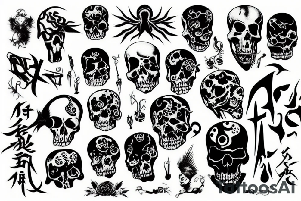 death is inevitable tattoo idea