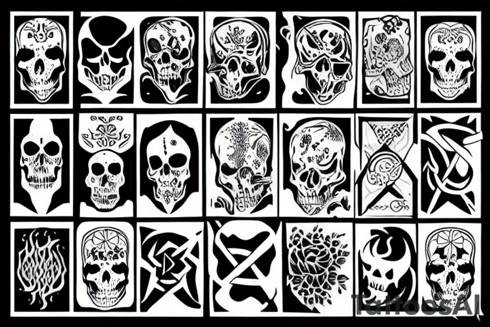 death is inevitable tattoo idea