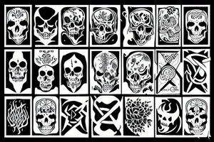 death is inevitable tattoo idea