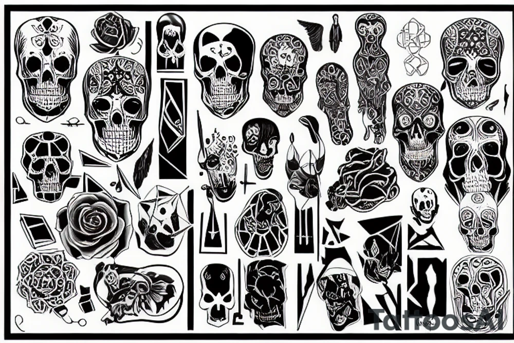 death is inevitable tattoo idea
