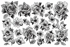 Hortensias tattoo idea