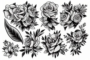 Hortensias tattoo idea
