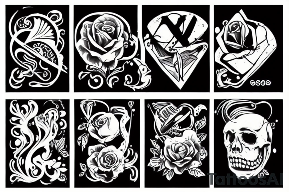 Дьявол с открытым ртом tattoo idea