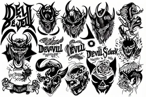 the devil doesn't sleep tattoo idea
