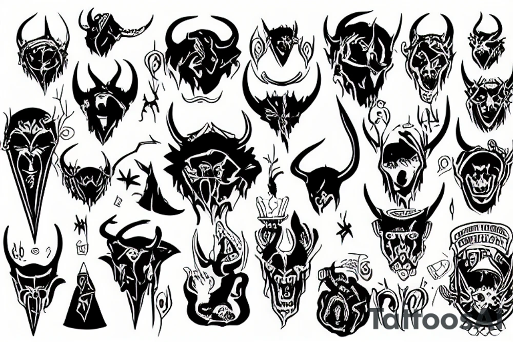 the devil doesn't sleep tattoo idea