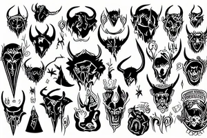 the devil doesn't sleep tattoo idea