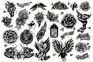 Small popular tattoo idea