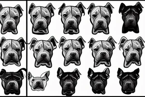 Pitbull tattoo idea