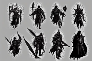 Dark souls I, Dark souls II, Dark souls III tattoo idea