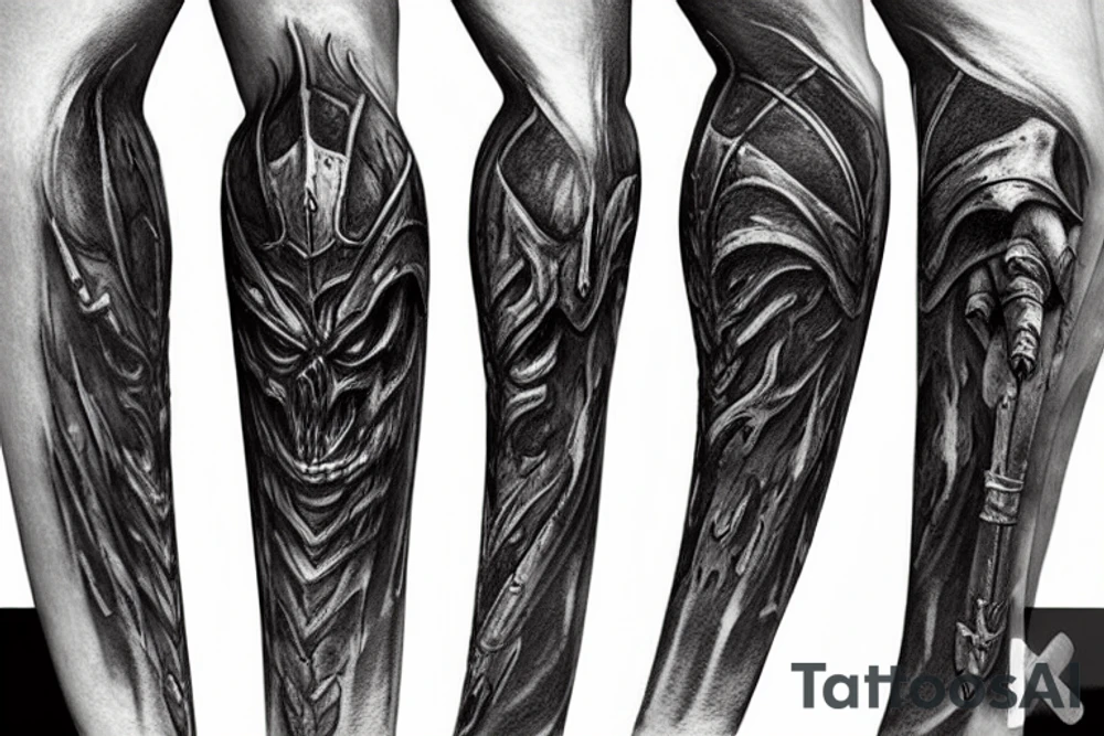 Dark souls I, Dark souls II, Dark souls III tattoo idea