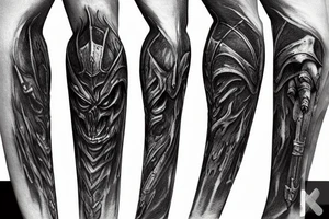 Dark souls I, Dark souls II, Dark souls III tattoo idea