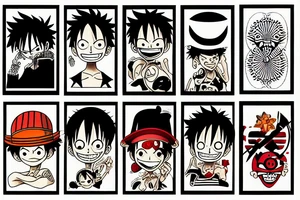 luffy tattoo idea