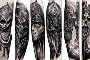 Dark souls I, Dark souls II, Dark souls III tattoo idea