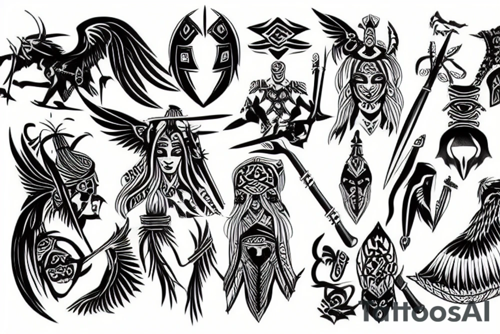 valkyre tattoo idea