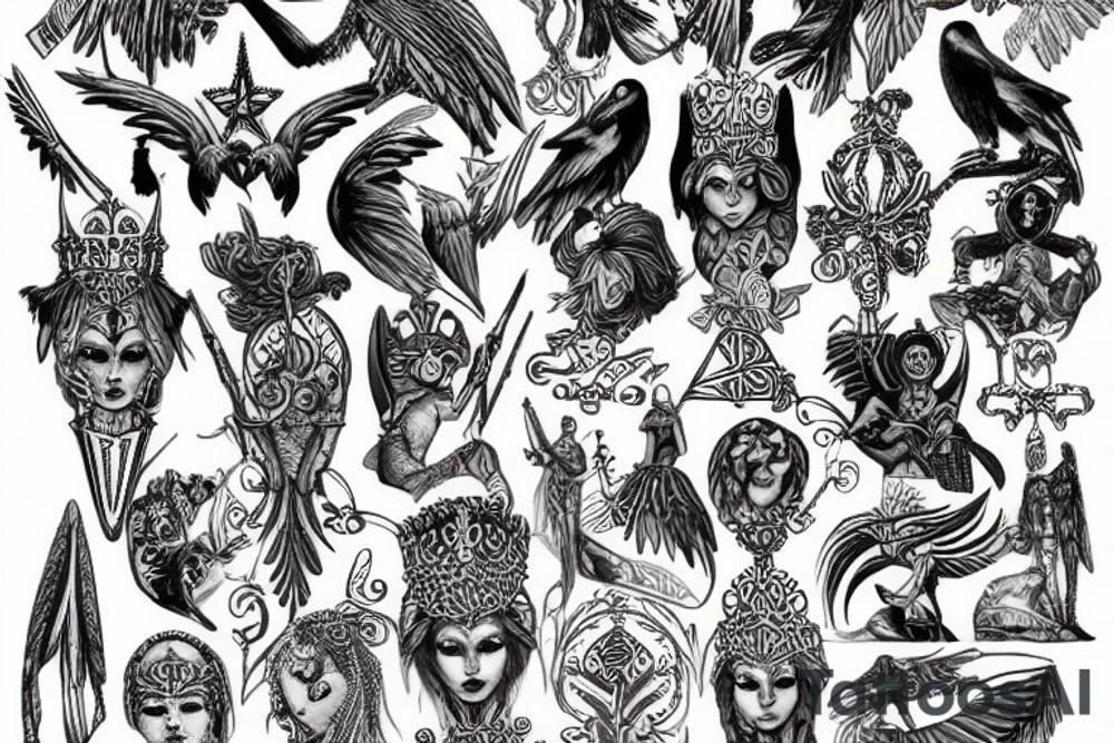 Valkyrie tattoo idea